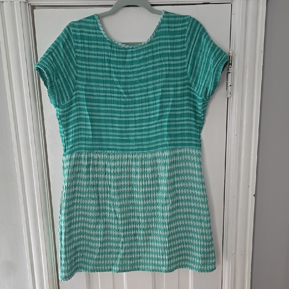 Ace&Jig Dress In Holland Stripe & Tile SS '14